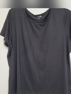 east 5th Street Black Short Sleeve Crewneck Tee 1X